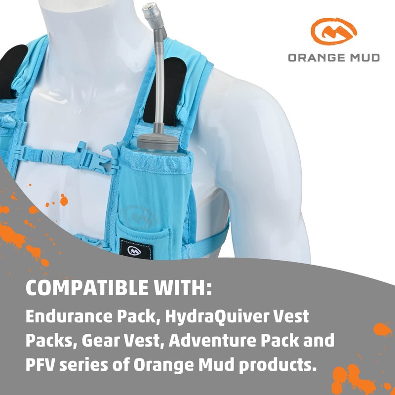 Orange Mud 600ml Soft Flask - UltraFlask (One Bottle) -