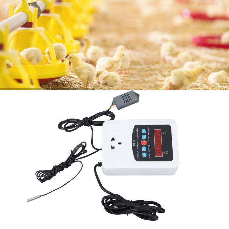 1500W Temperature Humidity Controller Intelligent Digital Display Temperature Humidity Controller