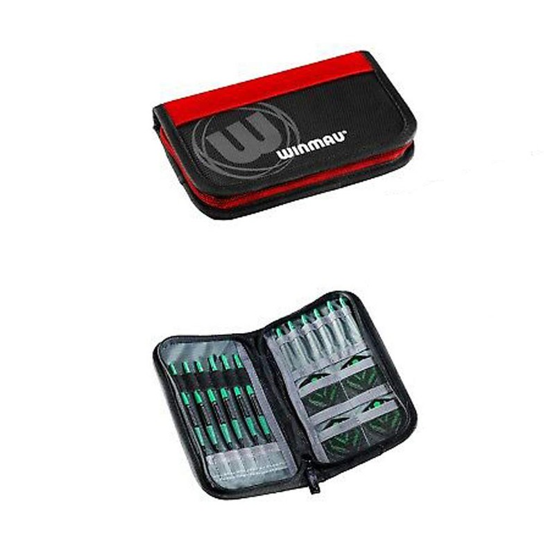 Winmau Super Dart Case 2, Slimline, tiene capacidad para 2