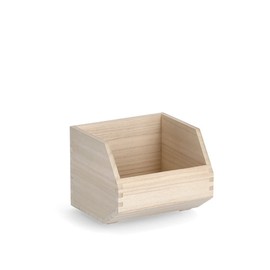 Zeller 15178 Wooden Stacking Box Approx. 20.5 x 18.5 x 16.3 cm