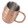 Stainless Steel Beer Mug Double Layer Insulation Multipurpose Safe Ergonomic
