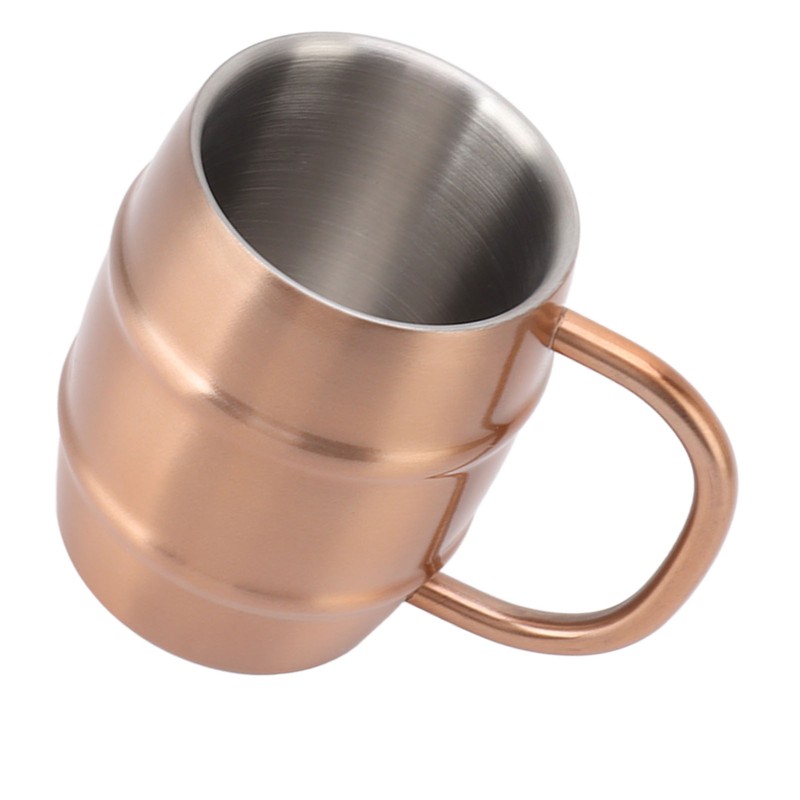 Stainless Steel Beer Mug Double Layer Insulation Multipurpose Safe Ergonomic