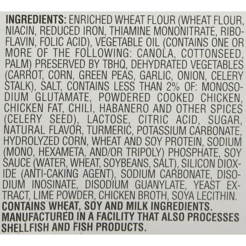 Maruchan Instant Lunch Lime Chili Chicken, 2.25 Oz, Pack of