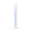 Euvoym 1 Piece 100ml Transparent Blue Line Measuring Graduated Cylinder