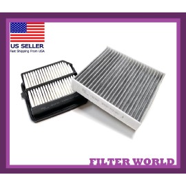 EXCEL Combo Engine & Carbon Cabin Air Filter For HONDA CRV Hybrid 2021-2022 US Seller!