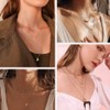 Suplight Women's Necklace Jewellery DIY Letters A - Z Charms