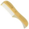 Giorgio GBRD1 Small Travel Men's Mustache and Beard Brush, Natural