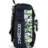 Boombah Catchers Superpack Bat Bag Digital Camo Navy/Lime Green -