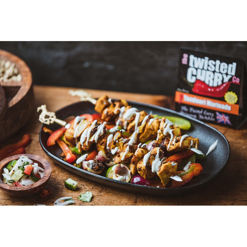The Twisted Curry - Tandoori Marinade Spice Mix, 28g