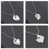yaozeio Matching Necklaces for Best Friends Forever Necklace for 3