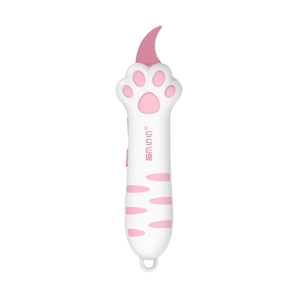 MEOWKIT Cat Paw Box Cutter Retractable with German Steel Blade