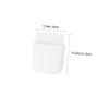 CAXUSD 6pcs Wall Mounted Remote Control Holder Multi-Functional Organizer for