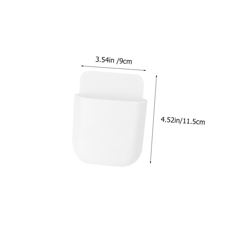 CAXUSD 6pcs Wall Mounted Remote Control Holder Multi-Functional Organizer for