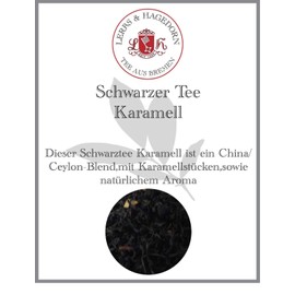 Lerbs & Hagedorn, Black Tea Caramel | 250g (approx. 21 Litres) China/Ceylon Blend, with Caramel Pieces