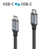 Sonero® USB-C auf USB-C Ladekabel, Handy-Ladekabel, Schnellladekabel USB C, USB