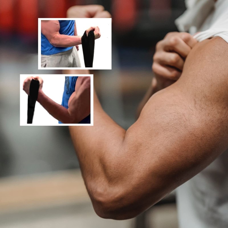 Arm Wrestling Training Strap Belt Hand Grip Arm Finger Forearm