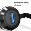 Greluma 2 Pcs USB 3.0 Panel Mount Coupler USB A