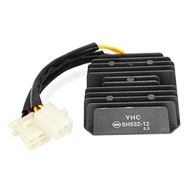 C-FUNN Motorcycle Voltage Regulator Rectifier Sh532-12 for Honda Cn250 Cb450N Xbr500S Xbr500Pc15