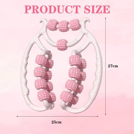 DASIAUTOEM Massage Roller, Massage Roller, Leg Massager, Cellulite Deep Tissue Massage Arm, Massage Roller with Handle Leg, Massage Roller