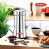PANCA Stainless Steel Premium Filter Coffee Maker With Handle, Mocha