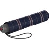 Knirps E.051 Small Manual Pocket Umbrella with Packaging, Check (5991),