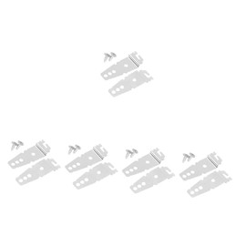 TEHAUX 5sets Dishwasher Mounting Plate Dishwasher Bracket Dishwasher Clips Kit for Secure Installation and Stabilization 2pcs*5