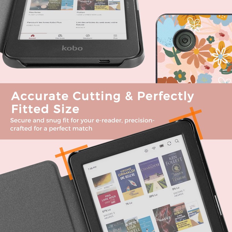 CoBak Case for 6" Kobo Clara Colour | BW |