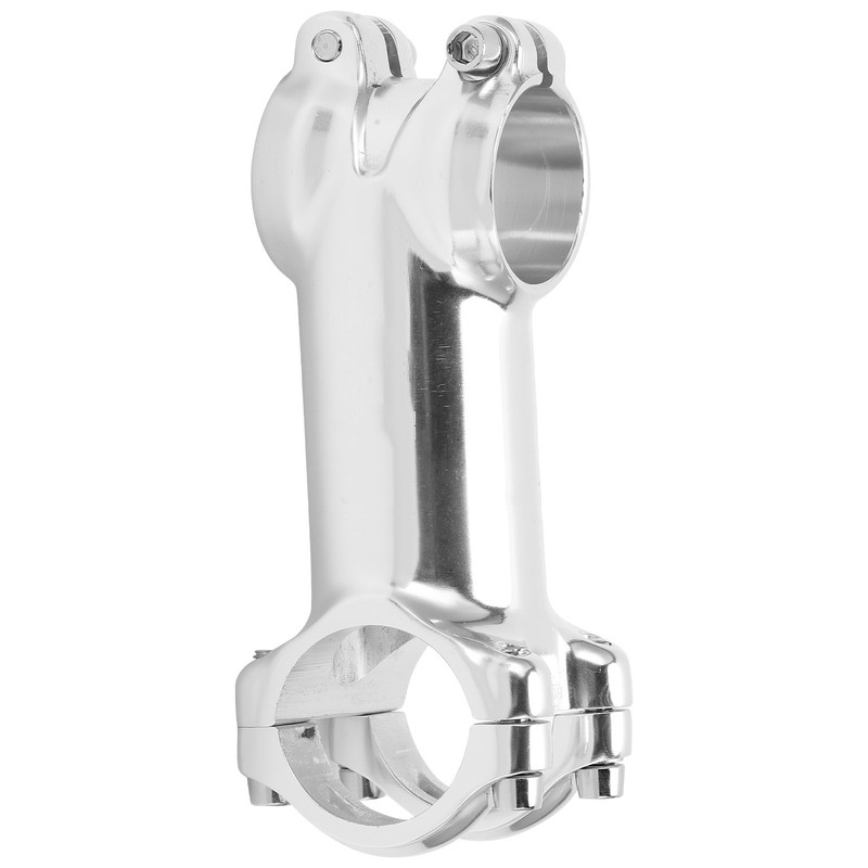 Meijun Silver Road Bike Stem Bicycle Stem for MTB 31.8x80mm