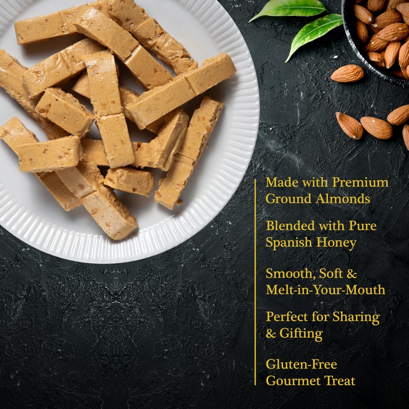 Turrón 1880 Jijona – Traditional Soft Spanish Nougat Made with