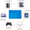 Premium Heat Resistant 932°F Blue Magnetic Repair Work Mat Large