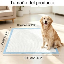 Tapete Entrenador para Perro, 50 Piezas de 60 x 60 cm, Azul
