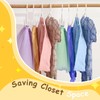 Hsei 5/10/40 Pack Baby Hangers with 10/20/80 Clips, Plastic Kids
