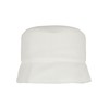 Flexfit Unisex 5003NH Nylon Sherpa Bucket Hat, Black/Off-White, One Size,