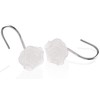 SIMPLE CLEVER HOMES 365 Rose Shower Curtain Hooks, Glow in