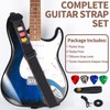 WOGOD Guitar Strap - Acoustic Electric Guitar Straps,Bass Guitar Strap