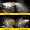 21000 Lumens Work Lights with Stand, 3 Adjustable Head LED