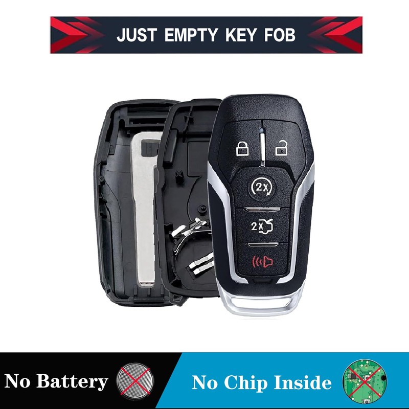 Keyless Entry Remote Smart Key Fob Shell Case Button Pad