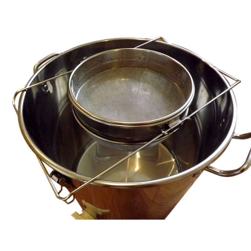 Beekeeping Supplies UK Ltd - Honey Strainer with two separate