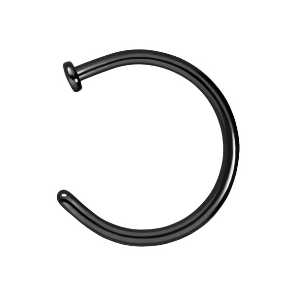 PIERCINGLINE Nose ring open made of surgical steel - Nose