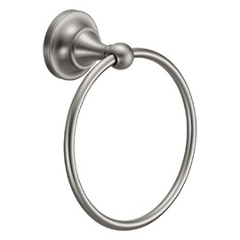Gatco 4332 Tiara Towel Ring, Satin Nickel
