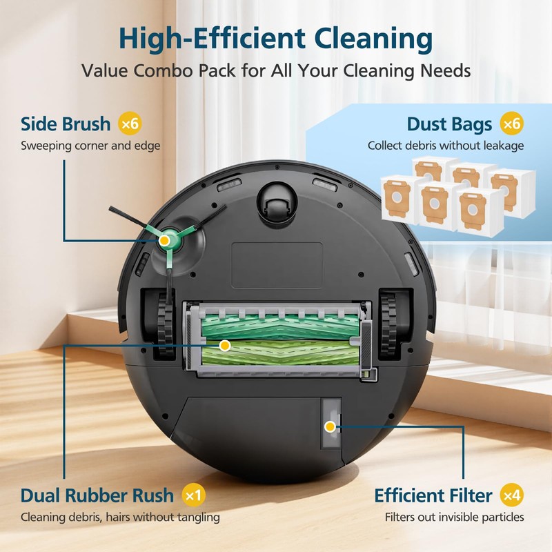 Piezas de repuesto para iRobot Roomba Plus 504/Max 705 Vac
