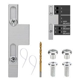 Generator Interlock Kit Suitable for Square D Homeline Meter Main 150 or 200 Amp Panels, Professional Electrical Interlock Kit,for Safe Usage of Portable Power During Outage or Emergency (SD-200SA)