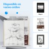 Cuaderno A4+ De Boceto Y Dibujo 200 Páginas Blank Sketchbook