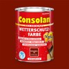 Consolan Weatherproof Paint, red