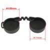 10x42 Rubber Lens Caps for Binoculars + Rainguard,Objective Optics Protection