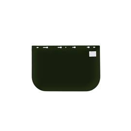 Sellstrom Face Shield Replacement Window for 390 Series Safety Face Shields, Dark Green Tint, Uncoated Acetate, S35020, 8" x 12" x 0.040"