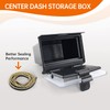 CUSAUTV RZR Center Console Dash Storage Box with Seal Compatible