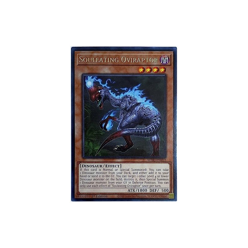 Souleating Oviraptor - WISU-EN012 - Rare - 1st Edition