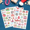Vinyl Christmas Stickers for Crafts Christmas Stickers PVC Christmas Bless