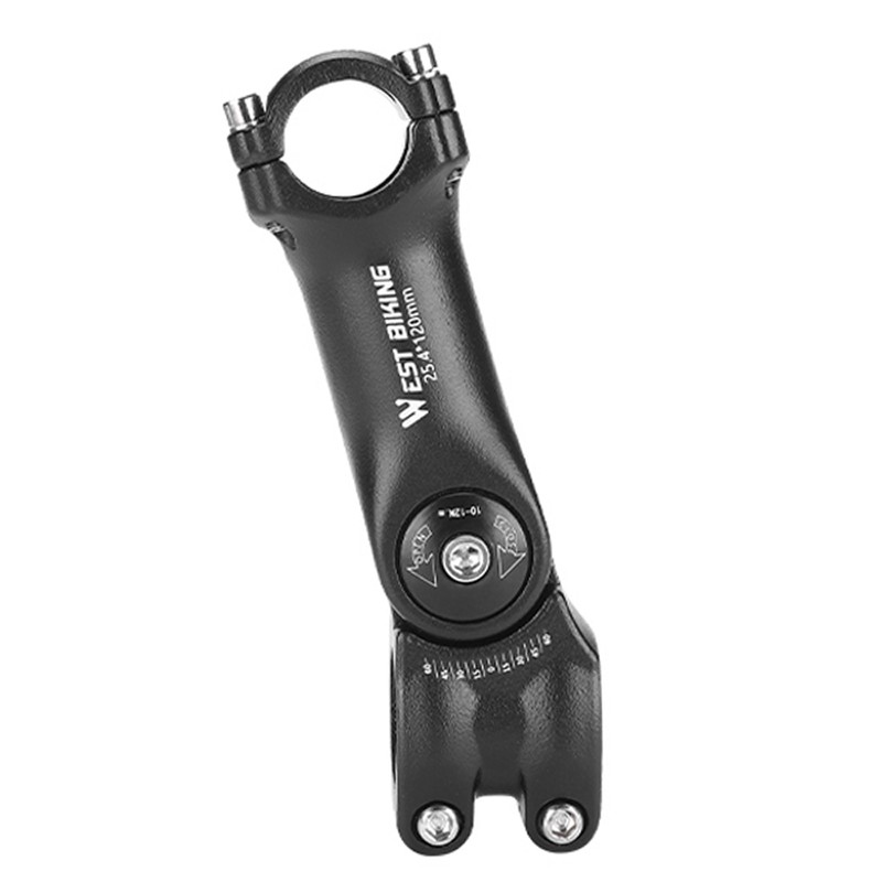 Adjustable Bicycle Handlebar Stem Variable 60 Degree Angle Aluminum Alloy